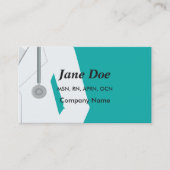 医学の専門のヘルスケアの名刺 名刺 (正面)