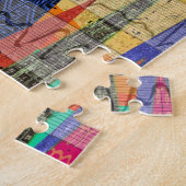 医学の心臓リズムの森林夢 ジグソーパズル (側面)