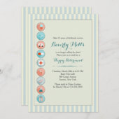 医学の標準的な退職のパーティの招待状 招待状 (正面/裏面)