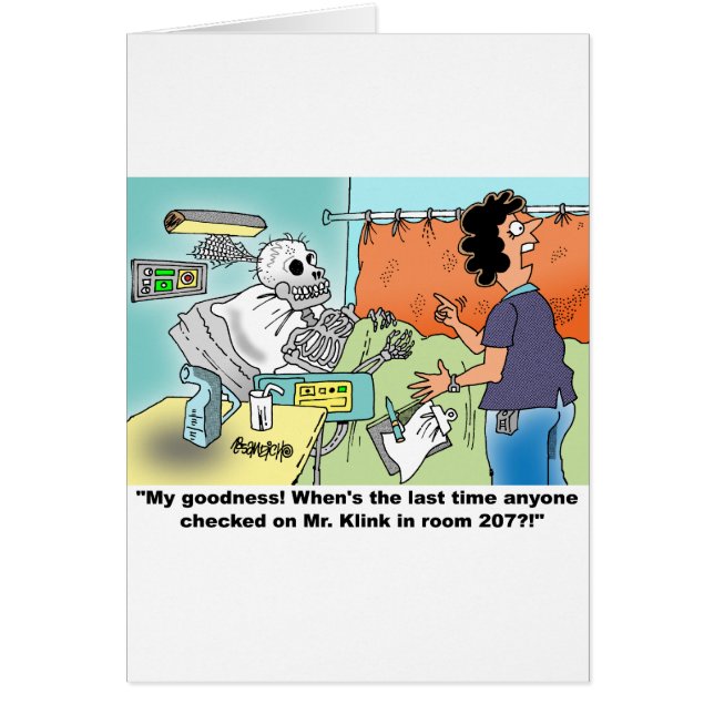 医学の漫画のユーモア (正面)