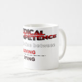 医学の無能力 コーヒーマグカップ (正面右)