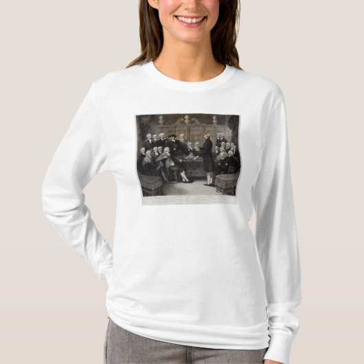 医学の社会のメンバーのポートレートの Tシャツ (正面)