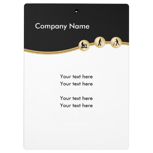 医学の移動性のカスタムのクリップボード クリップボード (裏面)