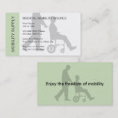 医学の移動性の名刺 名刺 (正面/裏面)