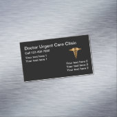 医学の緊急な心配医院ビジネス磁石 マグネット名刺 (インサイチュ)
