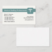 医学の職員を置くサービス 名刺 (正面/裏面)