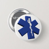 医学の記号ボタン 缶バッジ (正面&裏面)