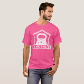医学の重みバーベル Tシャツ (正面フル)