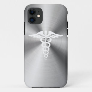 医学の鋼鉄金属のiPhone 5の場合 iPhone 11 ケース
