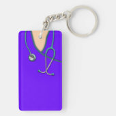 医学カスタムな色はごしごし洗います キーホルダー (裏面)