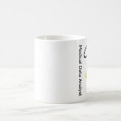 医学データ分析者のひよこ コーヒーマグカップ (中央)