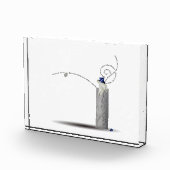 医学ホワイトコートの医師の夜間勤務 フォトブロック (右)