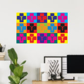 医学ポップ・アートの術 ポスター (ホームオフィス)