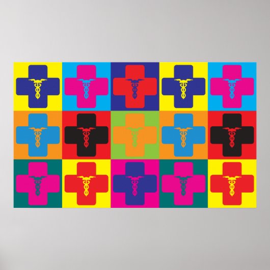 医学ポップ・アートの術 ポスター (正面)