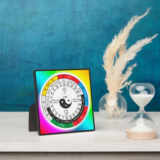 医学伝統的の体クロックMAGビバラ フォトプラーク (インサイチュ)