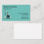 医学公認看護師 名刺 (正面/裏面)