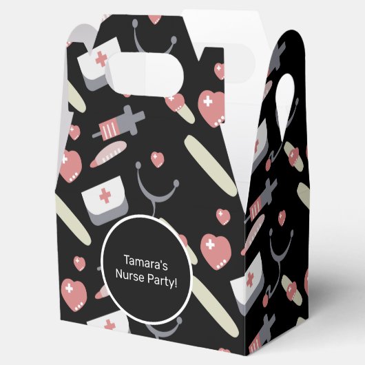 医学卒業パーティーナース練習者パターン フェイバーボックス (オープン)