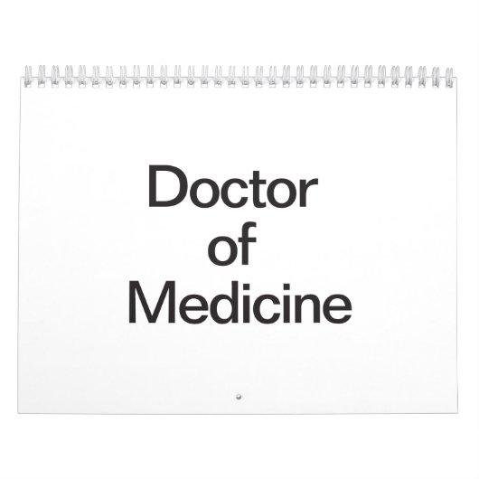 医学博士 カレンダー (カバー)