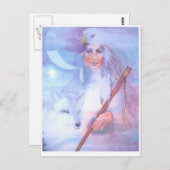 医学女性 ポストカード (正面/裏面)