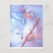 医学女性 ポストカード (正面)