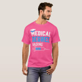 医学学位ロード医学生ドクター Tシャツ (正面フル)