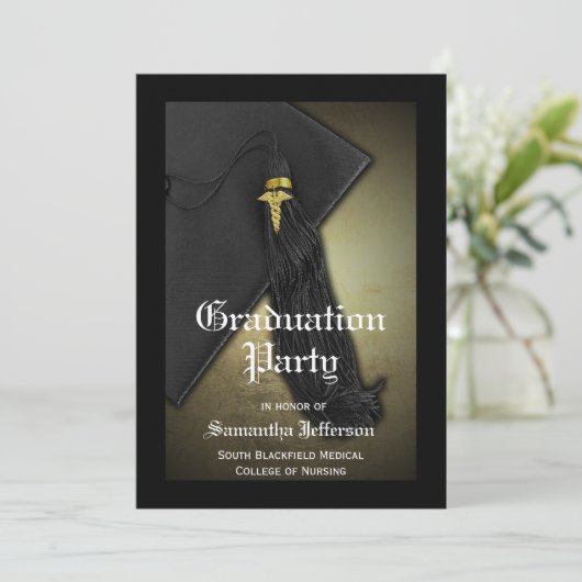 医学学校又は看護卒業党 招待状 (スタンド正面)