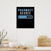 医学学生のための薬学学位のロード ポスター (キッチン)