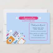 医学昼食会 招待状 (正面)