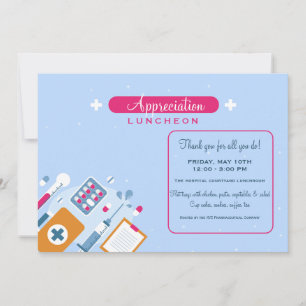 医学昼食会 招待状