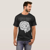 医学校への思い 学生 医師卒 グ Tシャツ (正面フル)