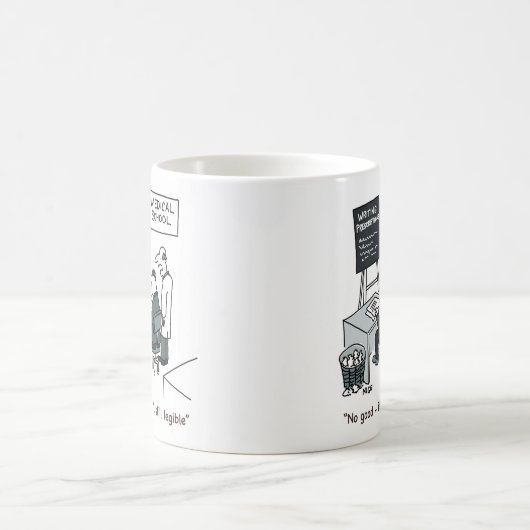 医学校医書師の処方箋 コーヒーマグカップ (中央)