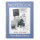 医学校医書師の処方箋 ノートブック (正面)