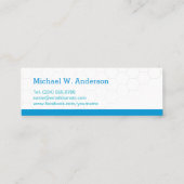 医学校卒園名刺入 コーリングカード (裏面)