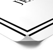 医学校卒業ウェルカムサイン ポスター (角)