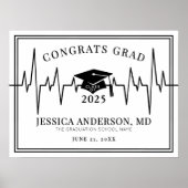 医学校卒業ウェルカムサイン ポスター (正面)