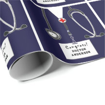 医学校卒業ラッピング紙