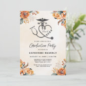 医学校卒業党招待状 招待状 (スタンド正面)