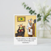 医学校卒業党招待状 招待状 (スタンド正面)