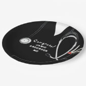 医学校卒業党紙プレート ペーパープレート (アングル)