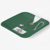 医学校卒業党紙プレート ペーパープレート (傾斜あり)