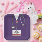 医学校卒業党紙プレート ペーパープレート (パーティー)