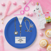 医学校卒業党紙プレート ペーパープレート (パーティー)