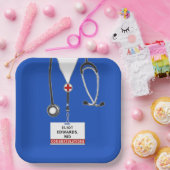 医学校卒業党紙プレート ペーパープレート (パーティー)