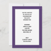 医学校卒業党 招待状 (裏面)