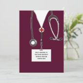 医学校卒業党 招待状 (スタンド正面)