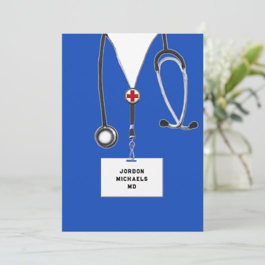 医学校卒業党 招待状 (スタンド正面)