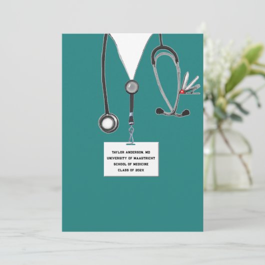 医学校卒業党 招待状 (スタンド正面)