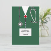 医学校卒業党 招待状 (スタンド正面)