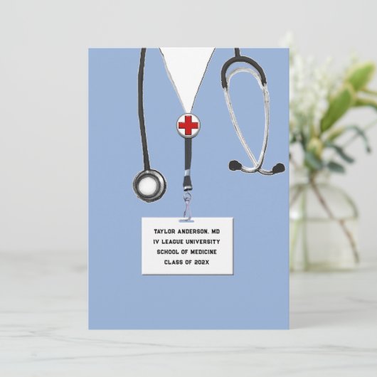 医学校卒業党 招待状 (スタンド正面)