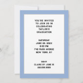 医学校卒業党 招待状 (裏面)